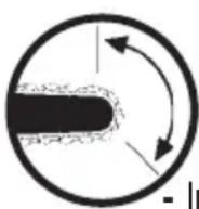 Wolf Garten CSE 2240 - PERICOLO DERIVANTE DA CONTRAC-COLPO (KICKBACK) - 1
