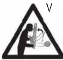 Wolf Garten CSE 2240 - NEVARNOST POVRATNEGA UDARCA (KICKBACK) - 1