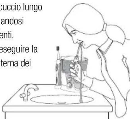 Waterpik WP950 - Tecnica consigliata - 2