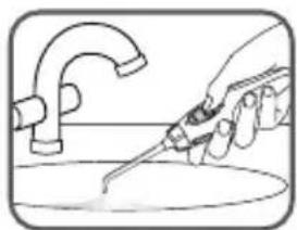 Waterpik WP950 - Het gebruik van mond- en andere spoelvloeistoffen - 2