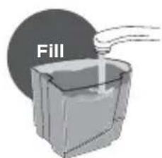 Waterpik WP950 - Preparing the Reservoir - 2