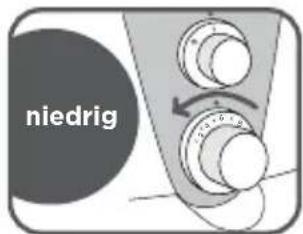 Waterpik WP950 - Einstellen des Wasserdrucks - 1