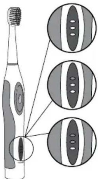 Waterpik WP950 - Recharge Indicator Lights - 1