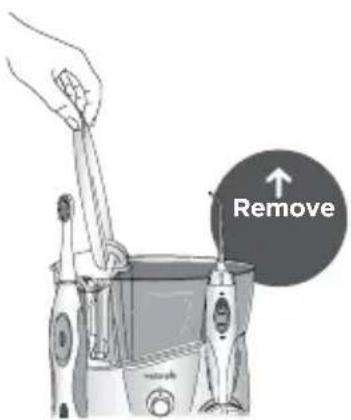 Waterpik WP950 - Preparing the Reservoir - 1