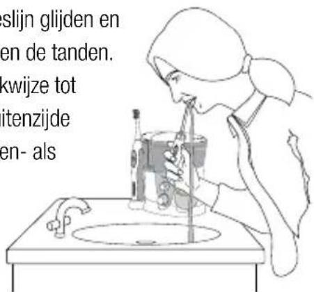 Waterpik WP950 - Aanbevolent techniek - 2