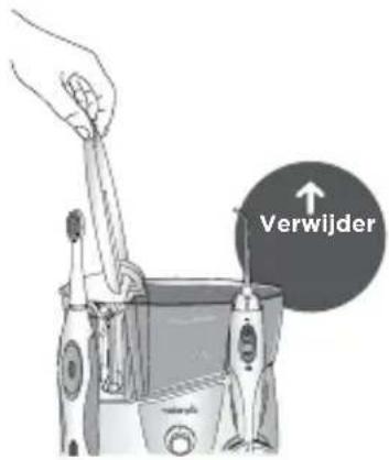 Waterpik WP950 - Het reservoir klaarmaken - 1