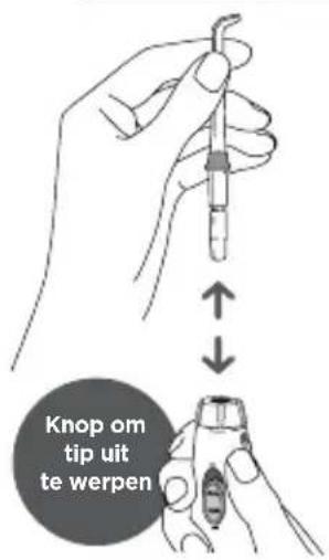 Waterpik WP950 - Tips bevestigen en verwijderen - 2