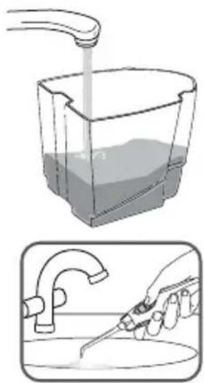 Waterpik WP950 - Utilisation de bains de bouche et autres solutions - 1