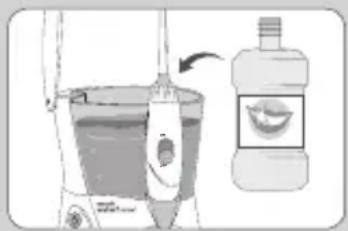 Waterpik WF05 - Tabletten einsetzen - 4