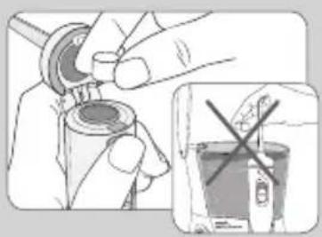 Waterpik WF05 - Düsenhalter - Hinweise zum Erstgebrauch - 1