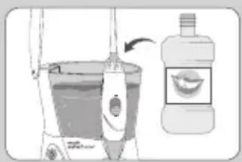 Waterpik WF05 - Добавление таблеток - 2