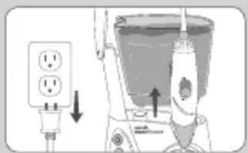 Waterpik WF05 - Добавление таблеток - 3