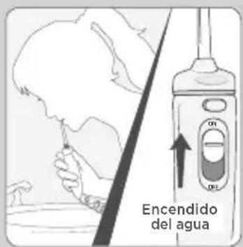 Waterpik WF05 - Preparación de la unidad (solo para el primer uso) - 2