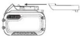 DEWALT DCK266 - FLEXVOLT™-akun kuljetus - 1