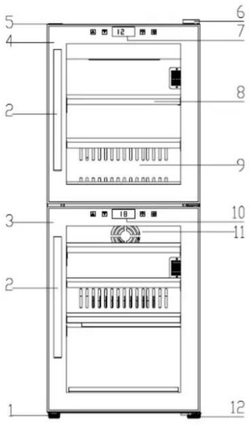 CASO WineMaster Touch 382D - Gesamtübersicht WineComfort touch 38-2D - 2
