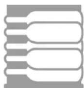 CASO WineMaster Touch 382D - Houten bewaarplateaus - 2
