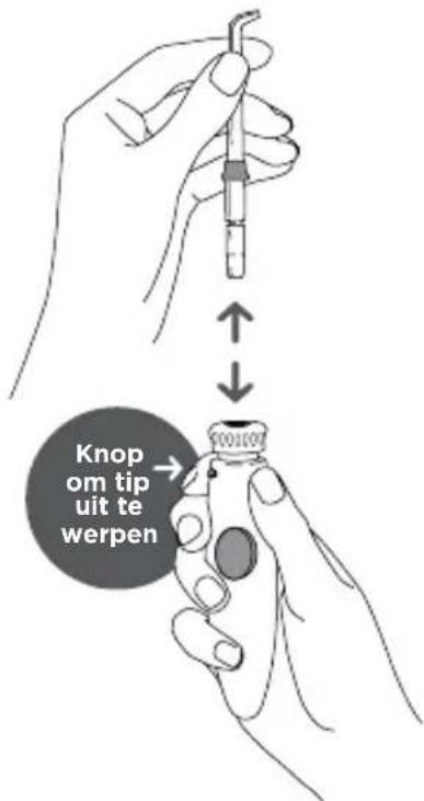 Waterpik Ultra WP112E1 - De tips insteken en verwijderen - 1