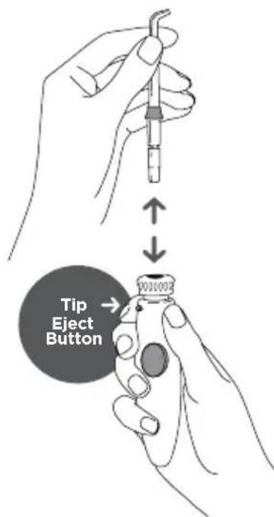 Waterpik Ultra WP112E1 - Inserting and Removing Tips - 1