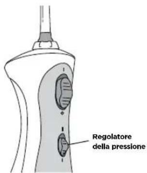 Waterpik WP462E1 - Regolazione della pressione - 1