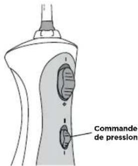 Waterpik WP462E1 - Réglage de la pression - 1