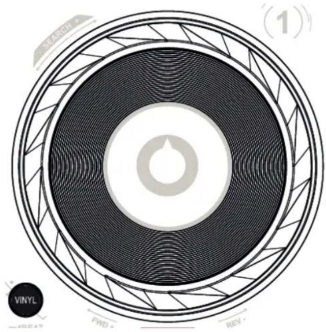 HERCULES DJControl Inpulse 200 - PLATINE (JOGWHEEL) - 1