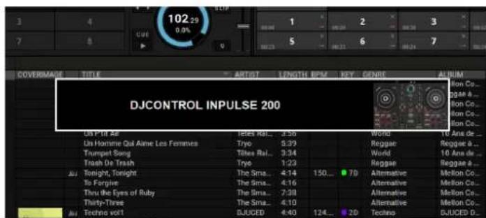 HERCULES DJControl Inpulse 200 - Demarrage de DJUCED - 1