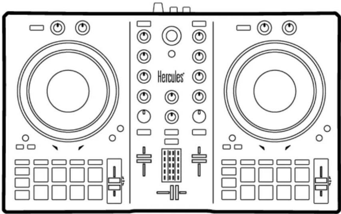 HERCULES DJControl Inpulse 300 - Vue d'ensemble - 1
