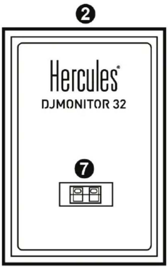HERCULES DJControl Starlight - Anschließen der Lautsprecher - 2