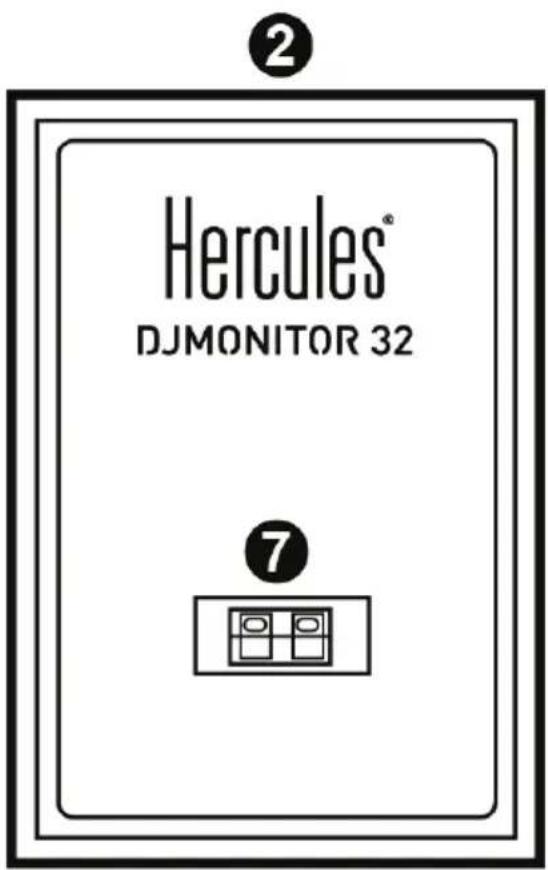 HERCULES DJControl Starlight - Подключение динамиков - 2