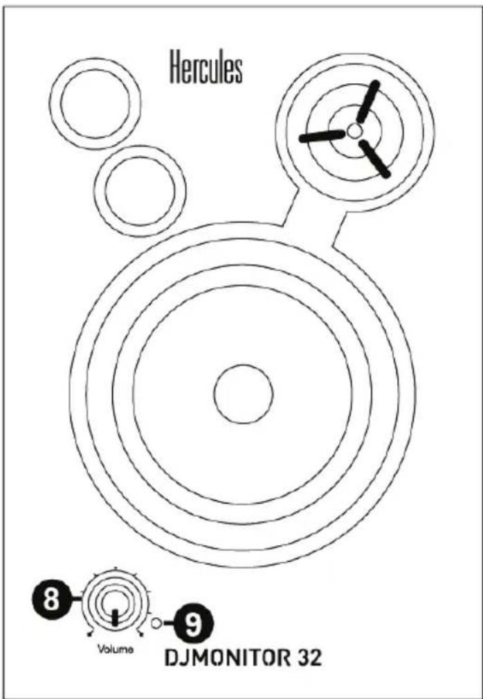 HERCULES DJControl Starlight - DJMONITOR 32 - 1