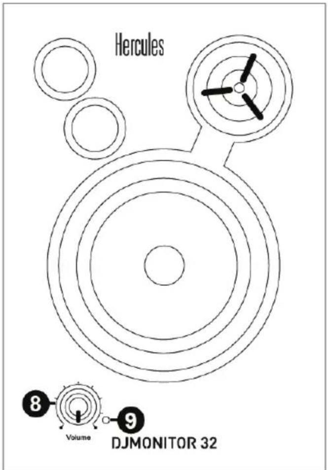 HERCULES DJControl Starlight - DJMONITOR 32 - 1