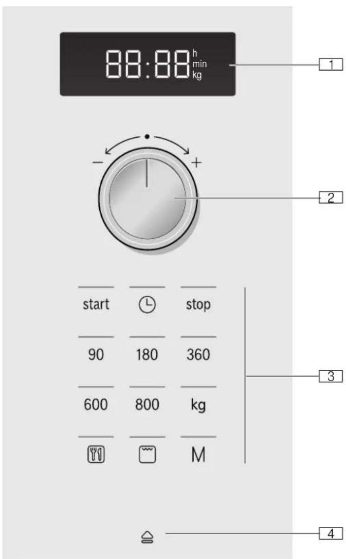 BOSCH FEM513MB0 - Bedieningspaneel - 1