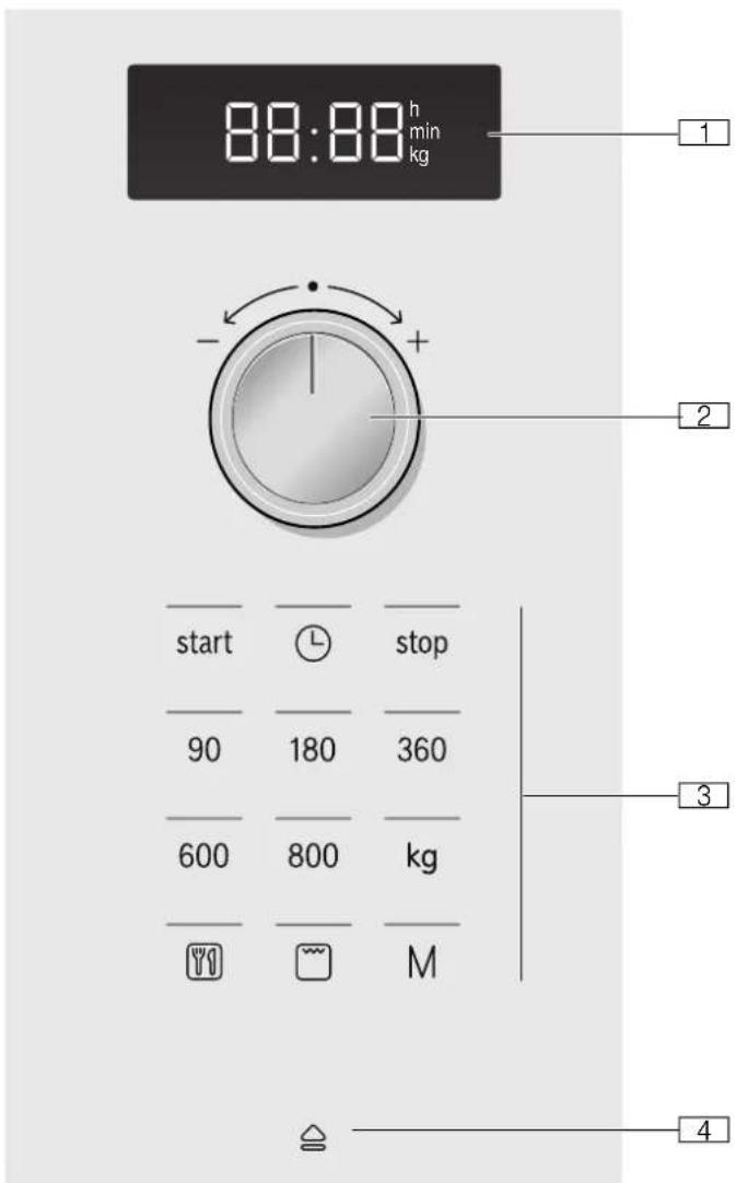 BOSCH FEM513MB0 - Bedienfeld - 1