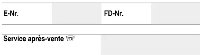 BOSCH FEM513MB0 - Numéro E et numéro FD - 2