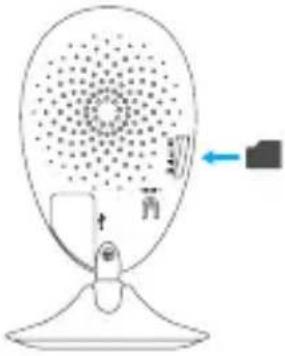 EZVIZ Mini O Plus - Instalación de la tarjeta de memoria - 1