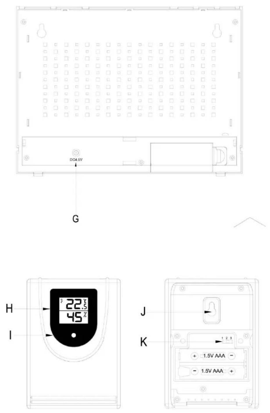 Cresta DTX390 - Outdoor sensor: - 2