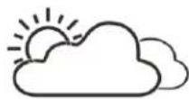 Cresta DTX390 - WEATHER FORCAST ICONS - 2