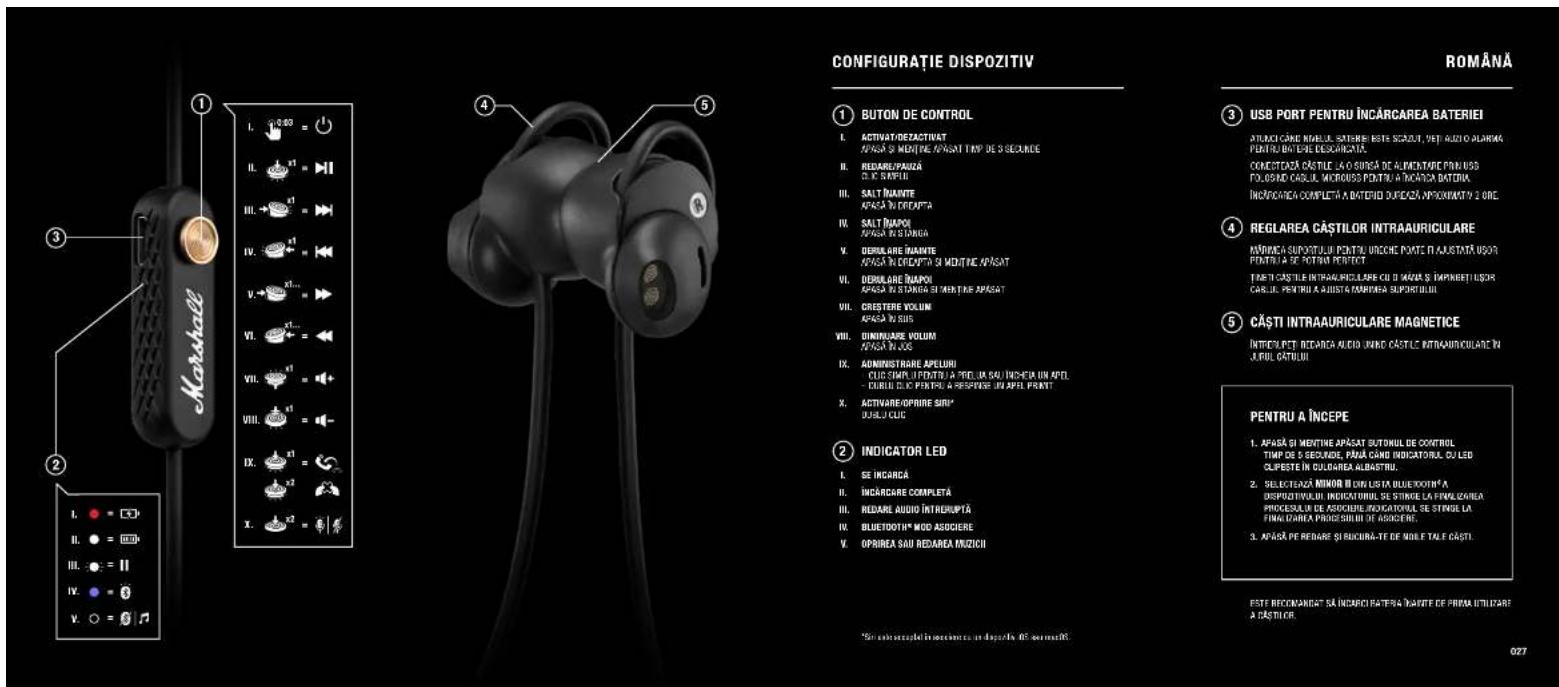 MARSHALL Minor II Bluetooth - LANGUAGES - 26