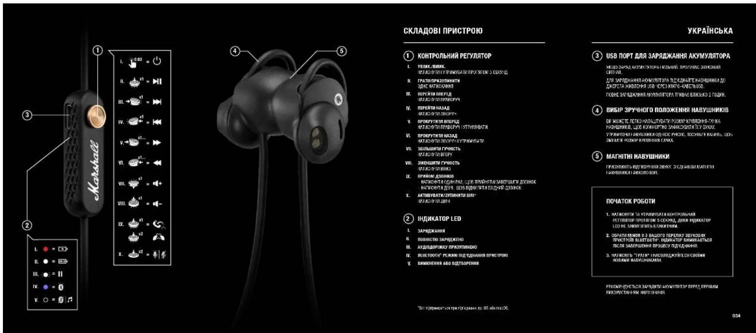 MARSHALL Minor II Bluetooth - LANGUAGES - 33