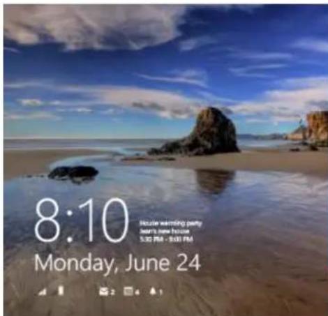 MICROSOFT Wireless Display Adapter V2 - Modification de votre écran de verrouillage - 1