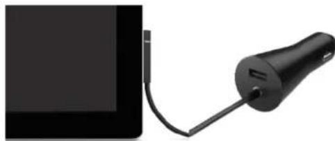MICROSOFT Wireless Display Adapter V2 - Chargeur voiture allume-cigare via USB - 1