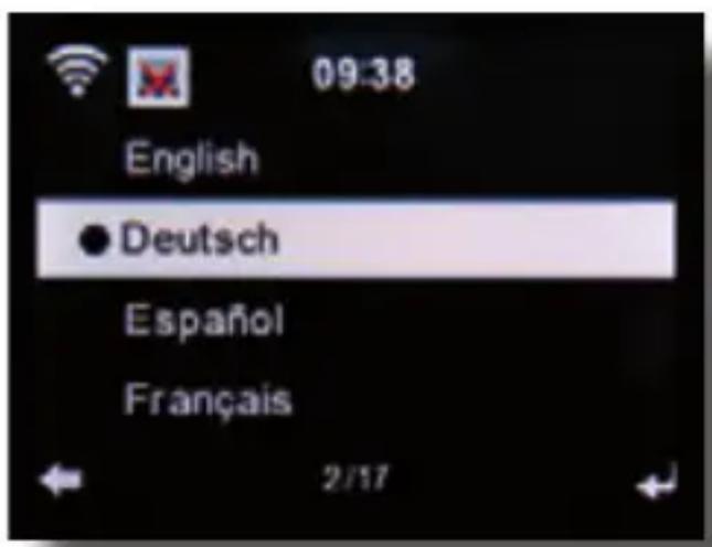 Imperial Dabman i450 - Sprache - 1