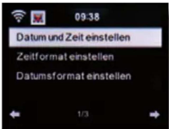 Imperial Dabman i450 - Datum &amp; Zeit - 1