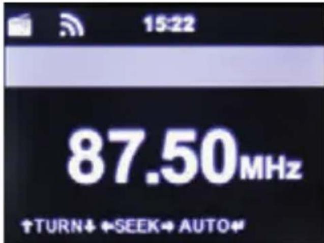 Imperial Dabman i450 - FM station scan - 1