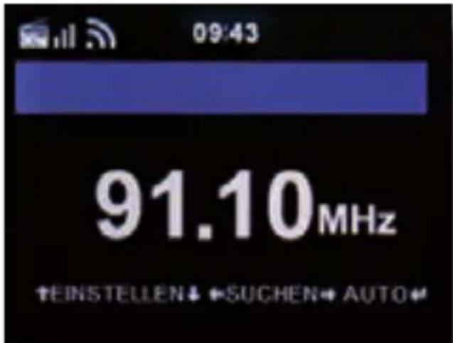 Imperial Dabman i450 - FM zenders zoeken - 1