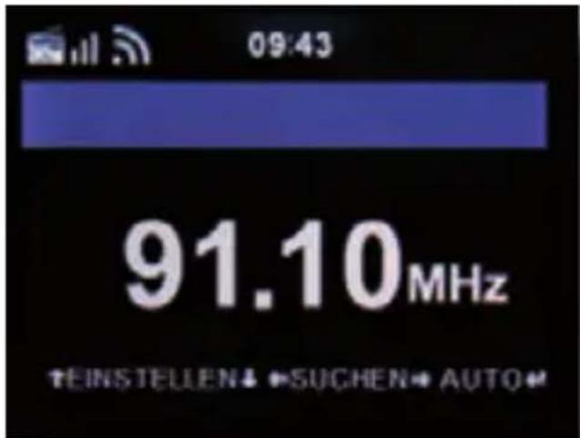 Imperial Dabman i450 - Analyse de stations FM - 1