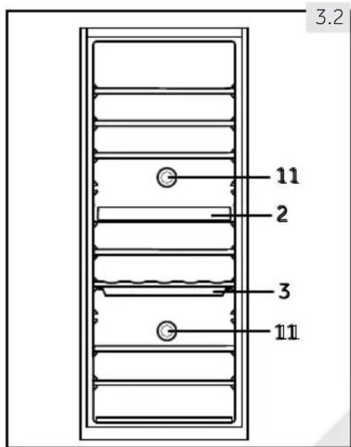 HAIER WS53GDA - Geräteabbildungen (Abb. 3.1 und Abb. 3.2) - 2