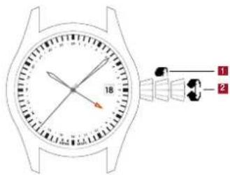 ALPINA Seastrong Horological Hybrid - ИСПОЛЬЗОВАНИЕ ФУНКЦИИ GMT: - 1