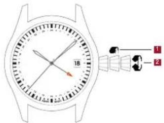 ALPINA Seastrong Horological Hybrid - USO DELLA FUNZIONE GMT: - 1