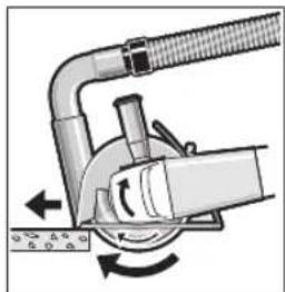 BOSCH GWS 22230 H Professional - Skæring af sten - 1